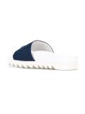LA denim flip flops