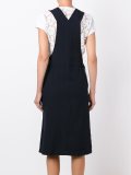 dungarees effect dress