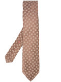 square print tie 