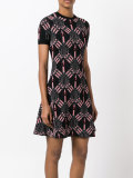 heart and dagger print dress