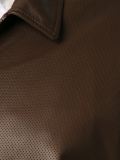 穿孔式皮质夹克