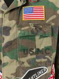 military patch jacket 