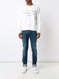 quote print sweatshirt 