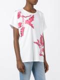 plant print T-shirt 