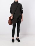ribbed turtleneck jumper 