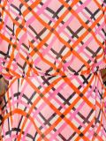 格子晚礼服