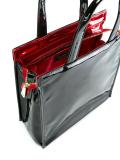 logo print shopping bag