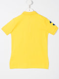 logo embroidered polo shirt