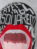screaming graphic T-shirt