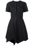 shortsleeved asymmetric dress