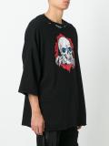 skull print T-shirt