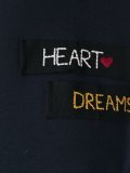 patches flared dress