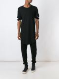 cut-out sleeves long T-shirt