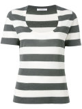 striped knit T-shirt 