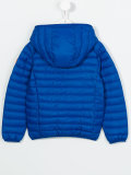 zipped padded coat 