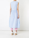 sleeveless asymmetric blouse 
