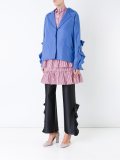 ruffled sleeve jacket 