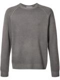 ribbed trim jumper