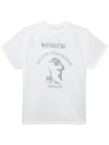 'mirror' print sheer T-shirt