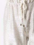 metallic trousers