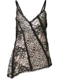 lace panelled camisole