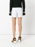 high-waisted shorts