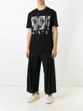 lace detail T-shirt