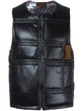 quilted zipped vest
