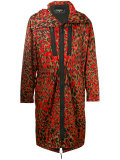 leopard print parka jacket