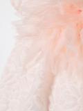 pompom detail dress