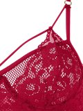 strappy lace bra