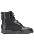 rear zip lace-up hi-tops