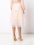 layered organza skirt 
