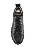 perforated low-top sneakers