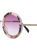 round frame sunglasses 