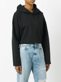 cropped hoodie