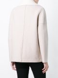 shearling lined boiled wool jacket