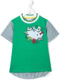 logo cloud print T-shirt