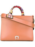 'Edie' top handle tote