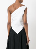 single shoulder blouse
