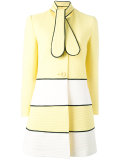 flappy tie midi coat