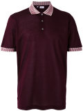 collar detail polo shirt