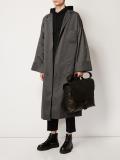 buckled messenger bag