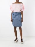 ruffle trim blouse 