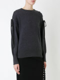 lace-up jumper 