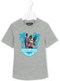 logo print T-shirt