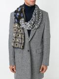 jacquard scarf