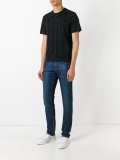 star embroidered T-shirt