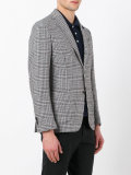 houndstooth pattern blazer