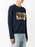 logo print sweatshirt 